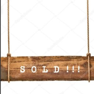 Sold items below. Thanks for visiting my closet 